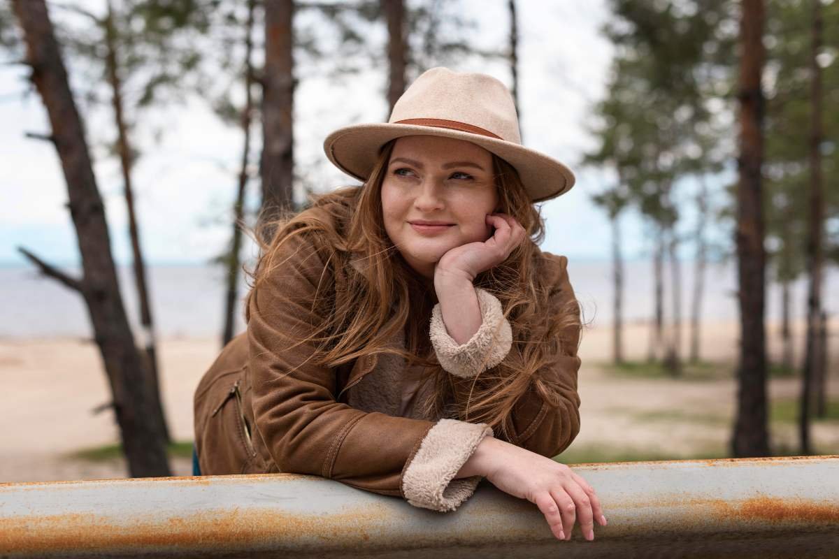 Portrait of Natalie Oglesby Skalla for a biography article.